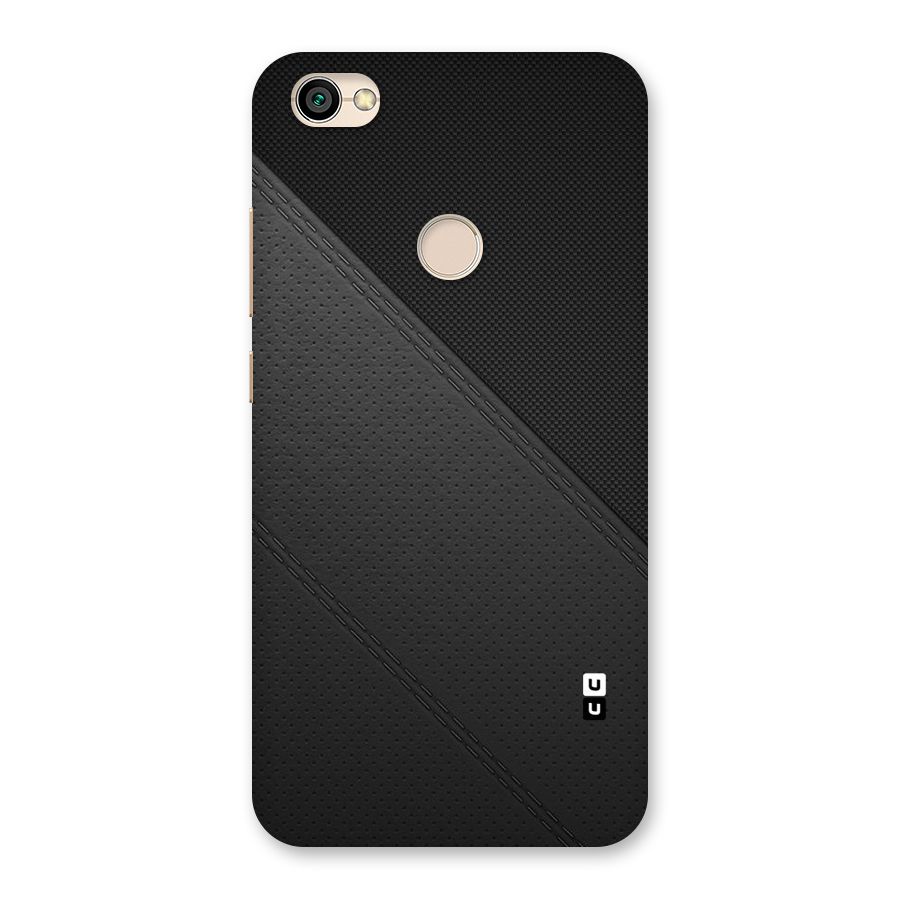 Black Polka Stripe Back Case for Redmi Y1 2017