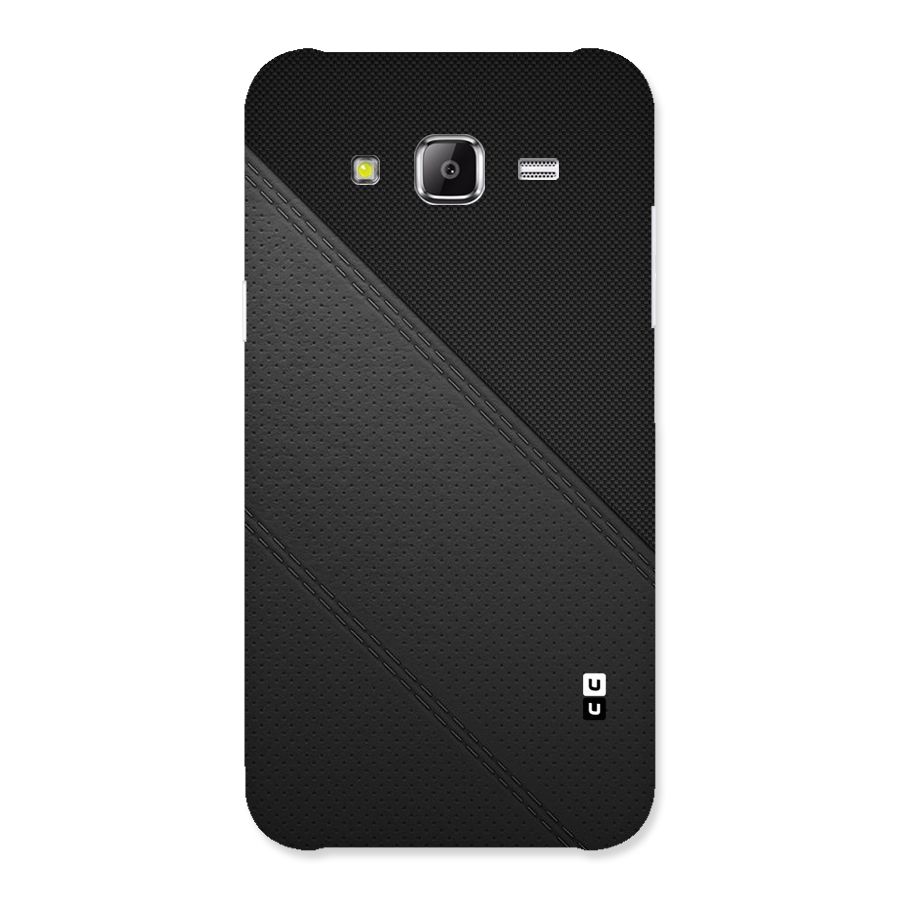 Black Polka Stripe Back Case for Samsung Galaxy J2 Prime