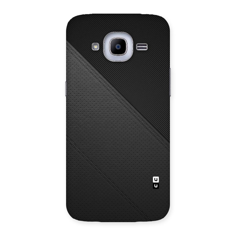 Black Polka Stripe Back Case for Samsung Galaxy J2 Pro