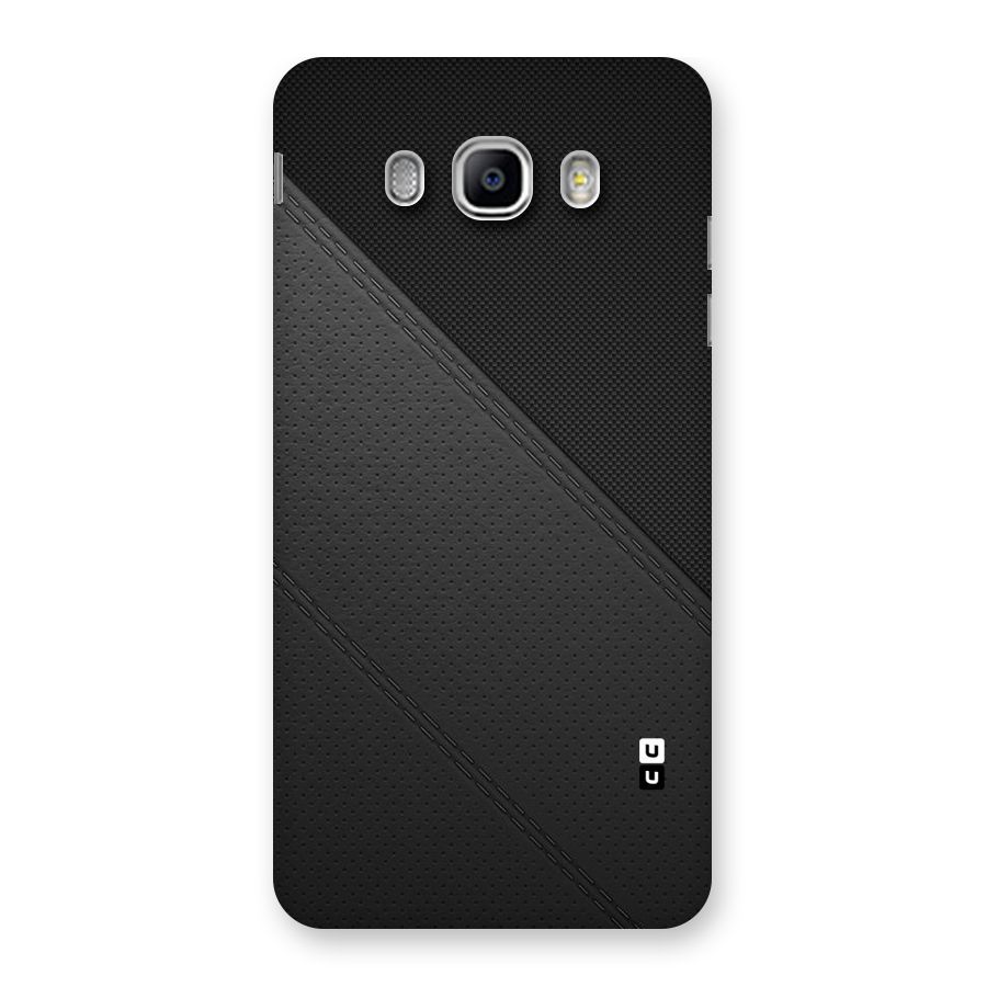 Black Polka Stripe Back Case for Samsung Galaxy J5 2016