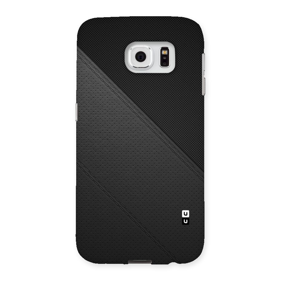 Black Polka Stripe Back Case for Samsung Galaxy S6