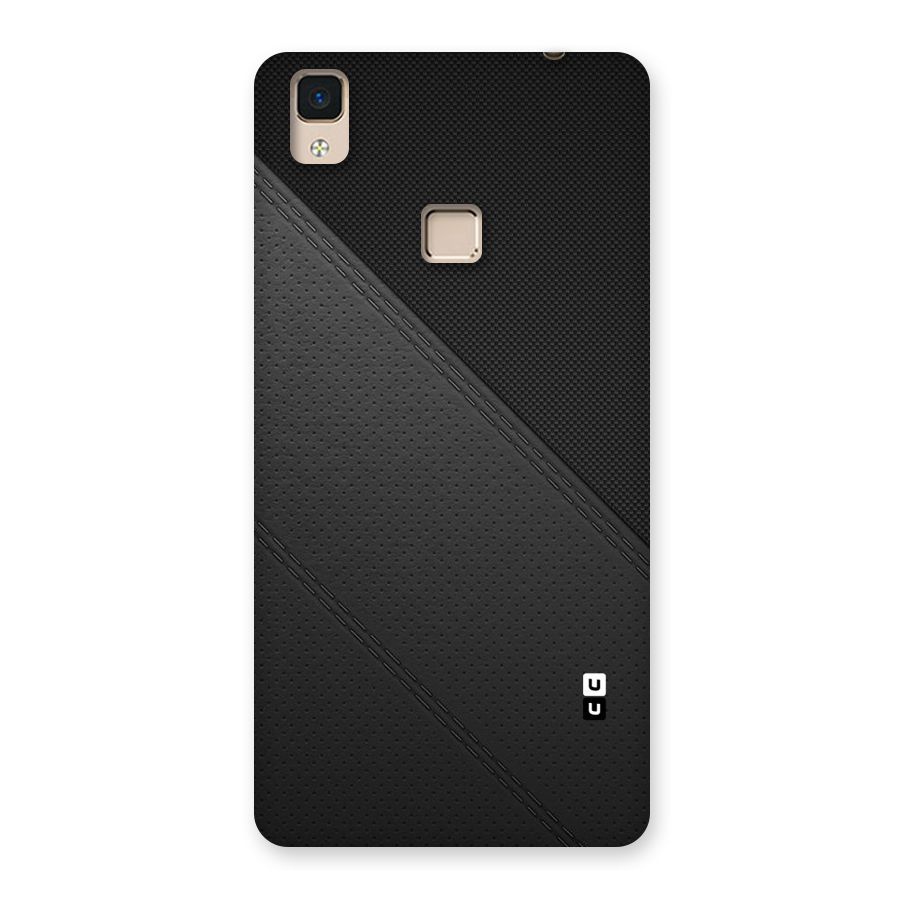 Black Polka Stripe Back Case for V3 Max