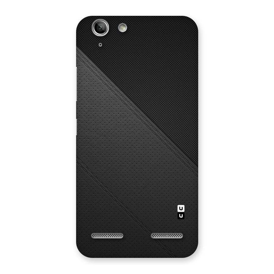 Black Polka Stripe Back Case for Vibe K5