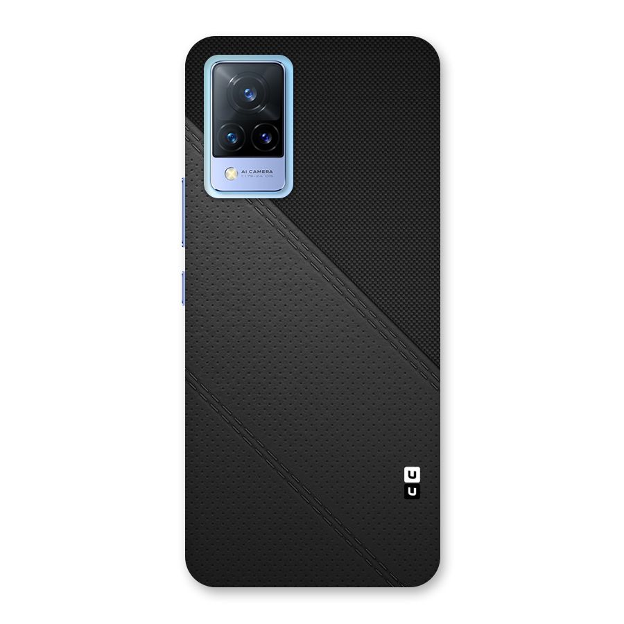 Black Polka Stripe Back Case for Vivo V21 5G