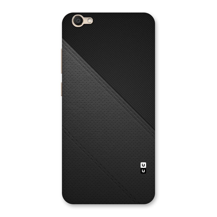 Black Polka Stripe Back Case for Vivo V5