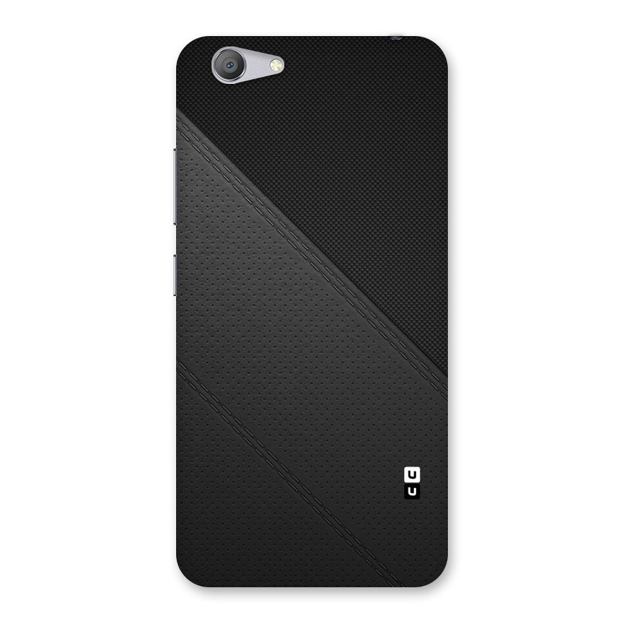 Black Polka Stripe Back Case for Vivo Y53