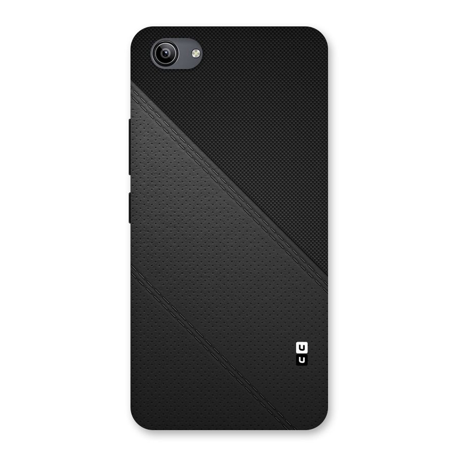 Black Polka Stripe Back Case for Vivo Y81i