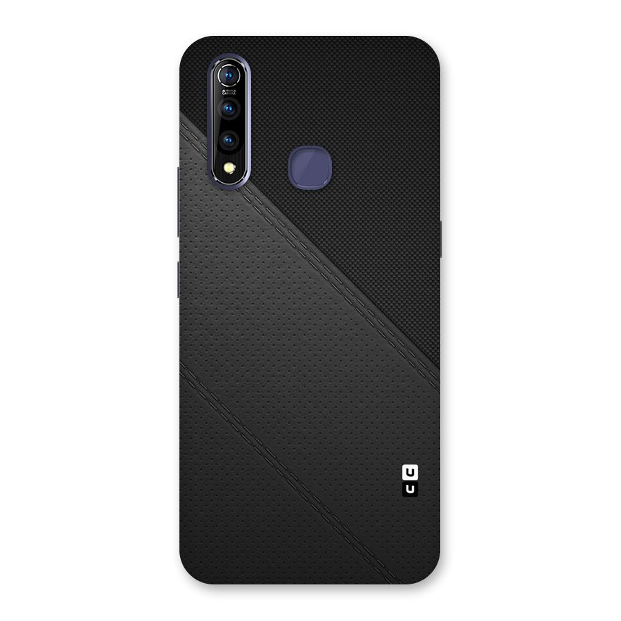 Black Polka Stripe Back Case for Vivo Z1 Pro