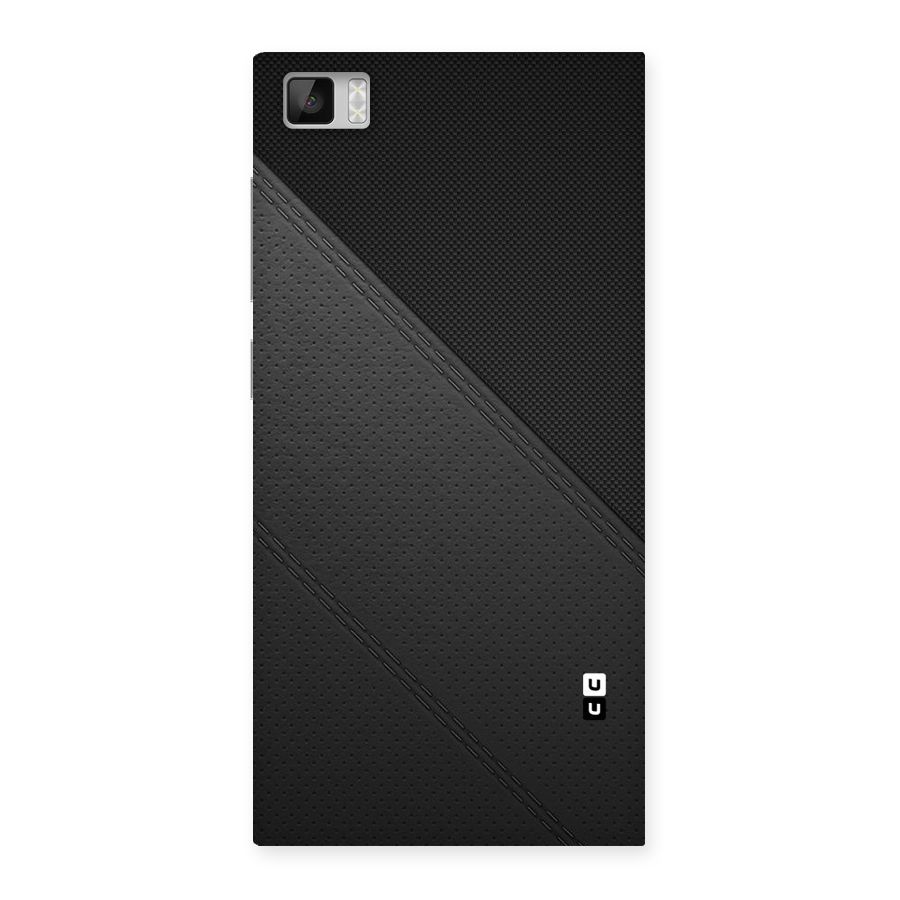 Black Polka Stripe Back Case for Xiaomi Mi3