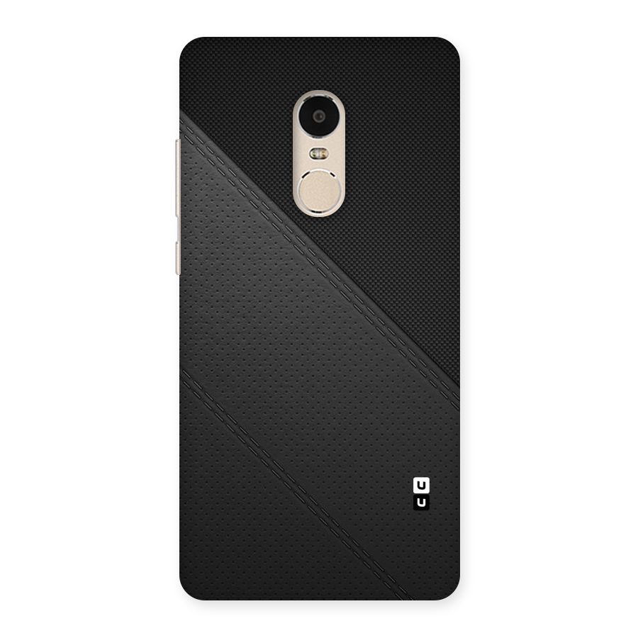 Black Polka Stripe Back Case for Xiaomi Redmi Note 4