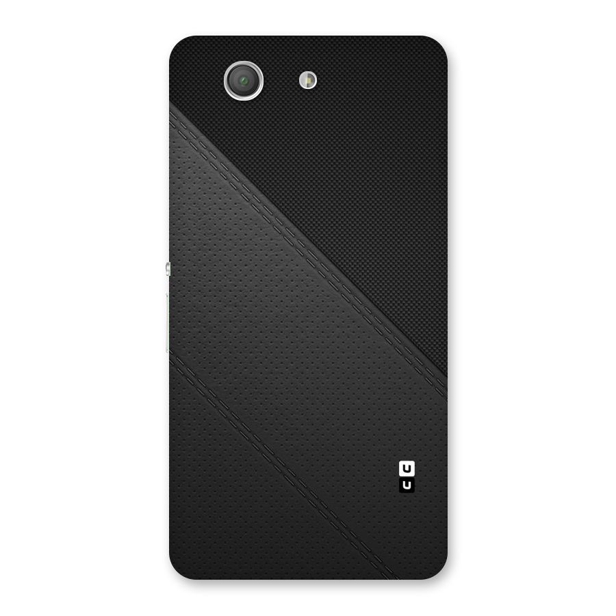 Black Polka Stripe Back Case for Xperia Z3 Compact