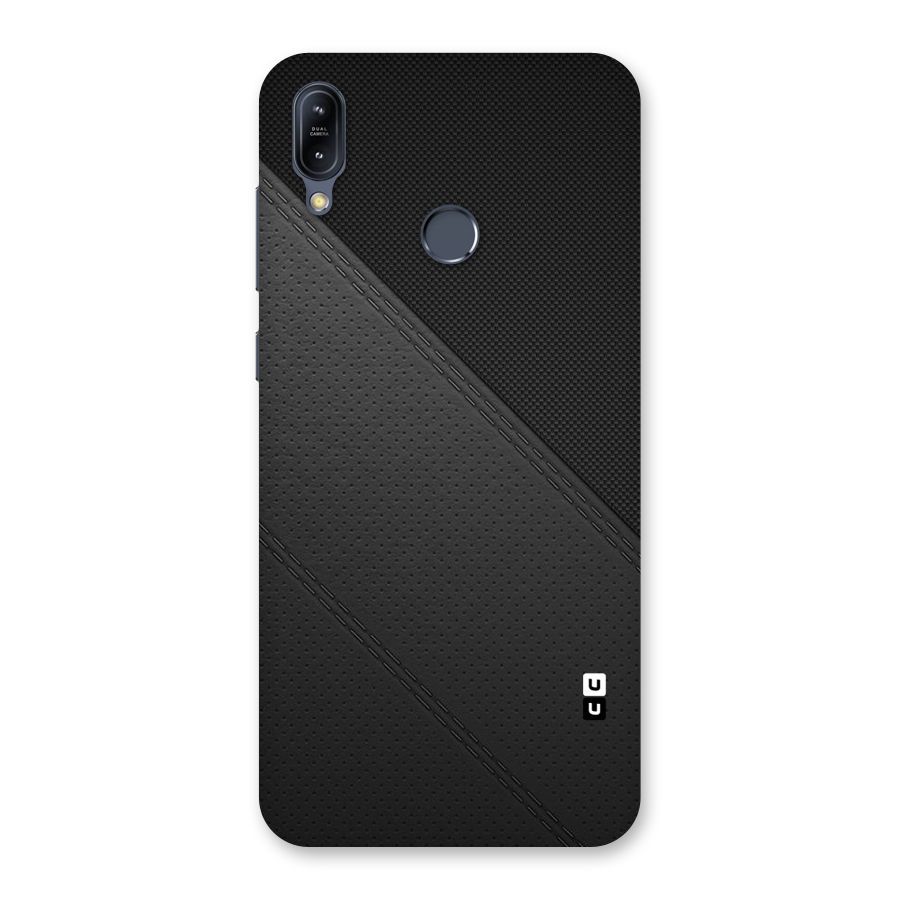 Black Polka Stripe Back Case for Zenfone Max M2