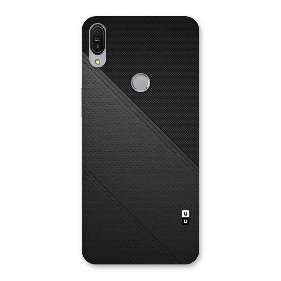 Black Polka Stripe Back Case for Zenfone Max Pro M1