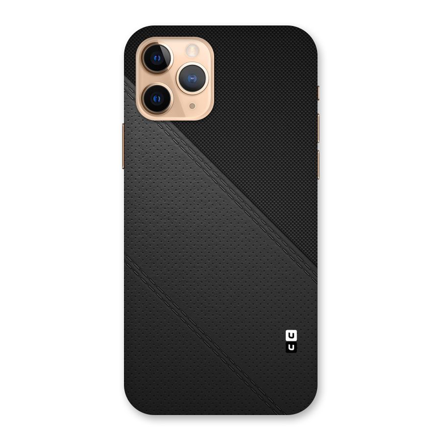 Black Polka Stripe Back Case for iPhone 11 Pro