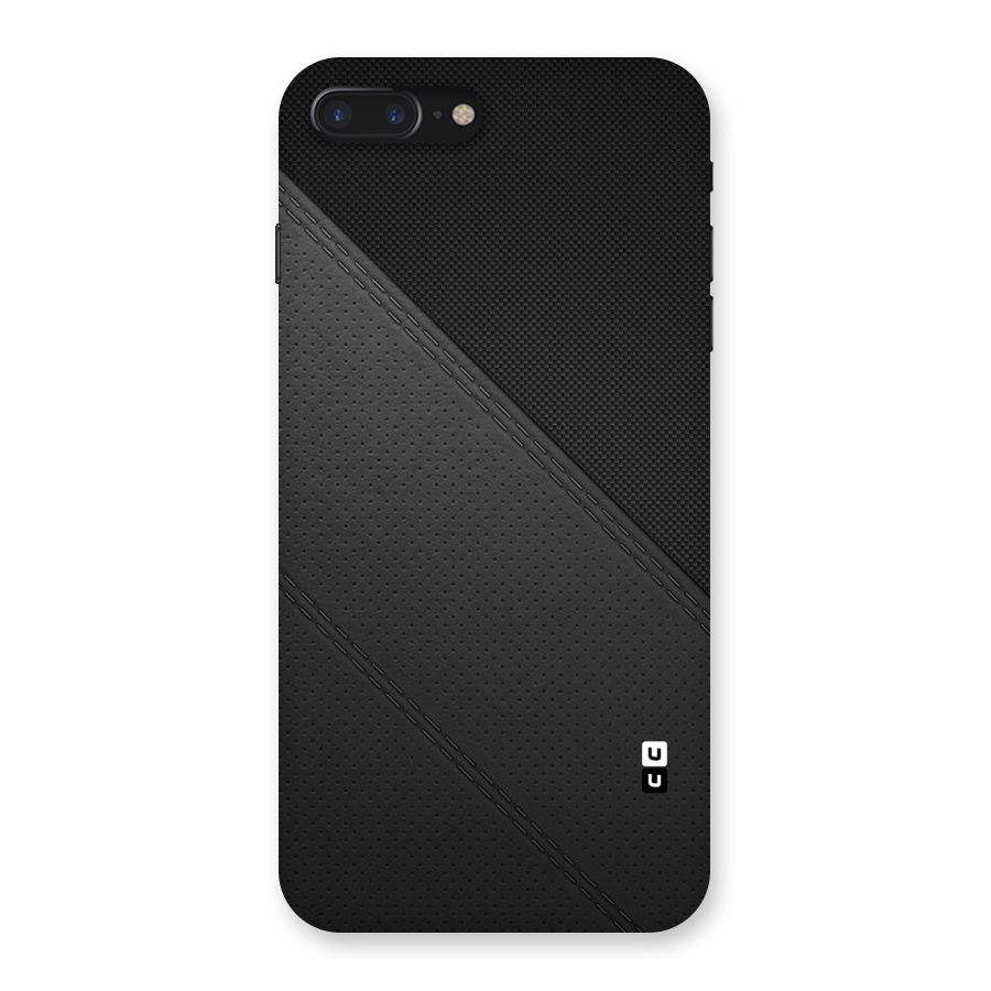 Black Polka Stripe Back Case for iPhone 7 Plus