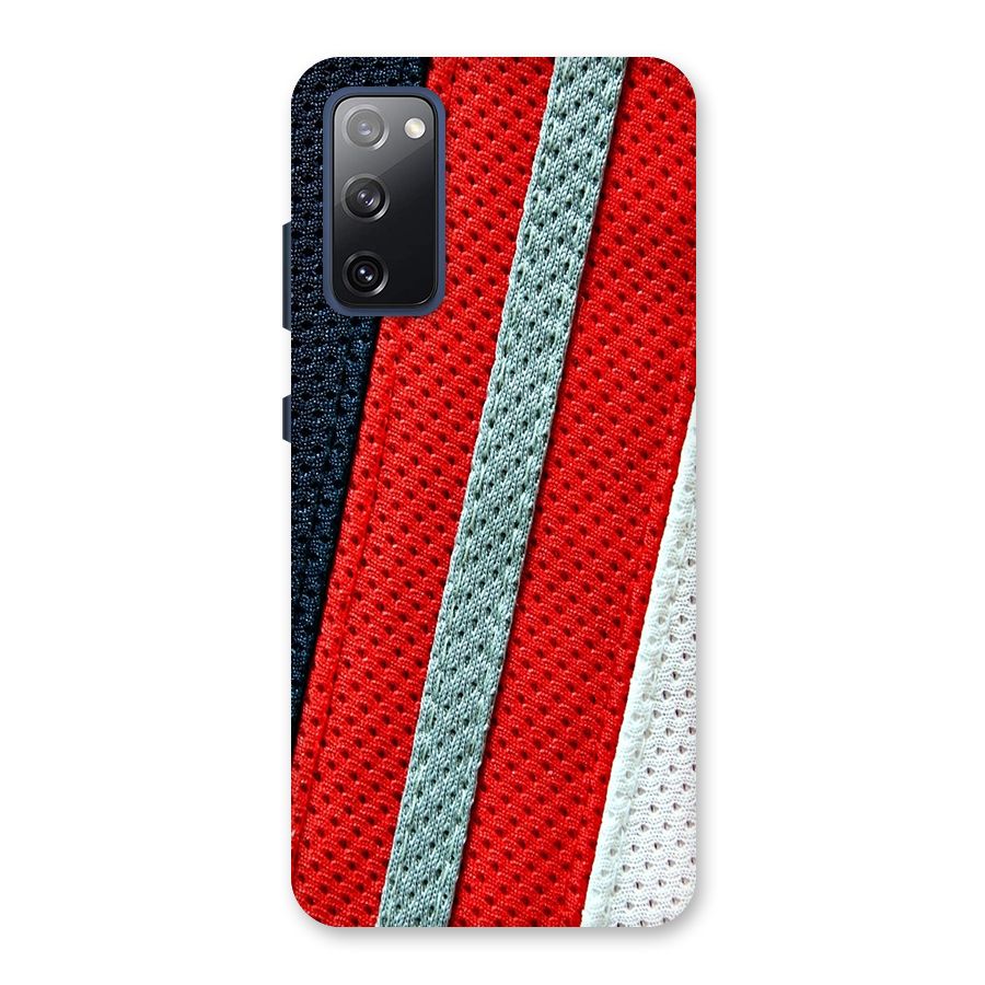 Black Red Grey Stripes Back Case for Galaxy S20 FE