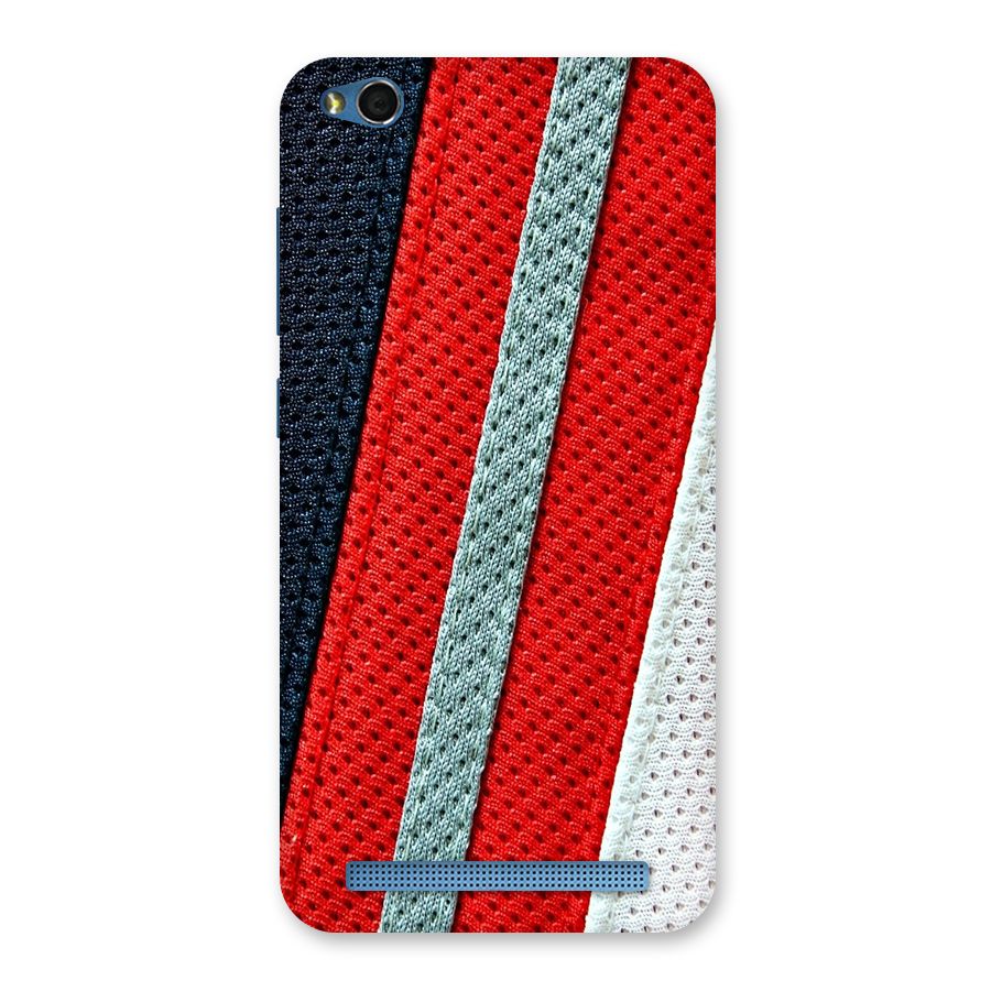 Black Red Grey Stripes Back Case for Redmi 5A