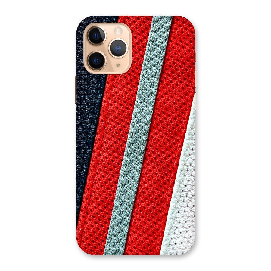 Black Red Grey Stripes Back Case for iPhone 11 Pro