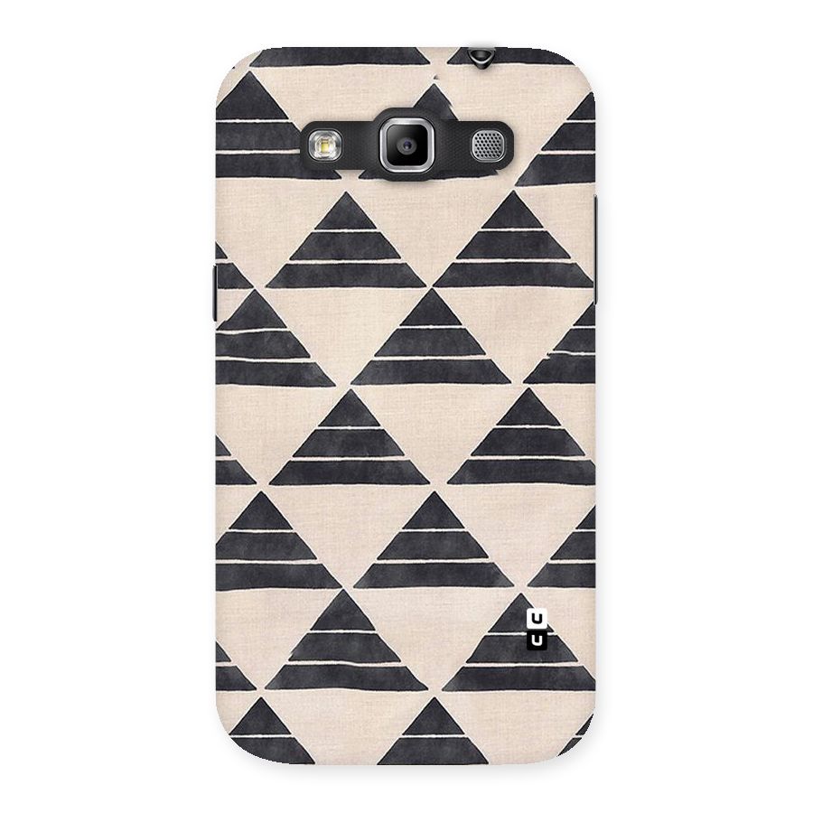 Black Slant Triangles Back Case for Galaxy Grand Quattro