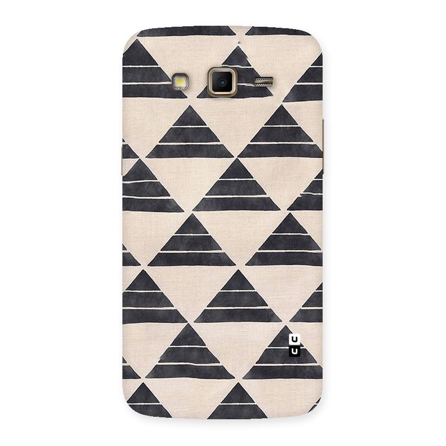 Black Slant Triangles Back Case for Samsung Galaxy Grand 2