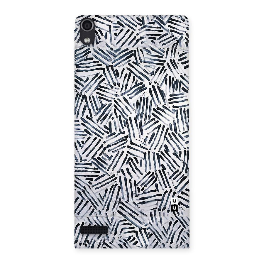 Black Tiny Uneven Back Case for Ascend P6
