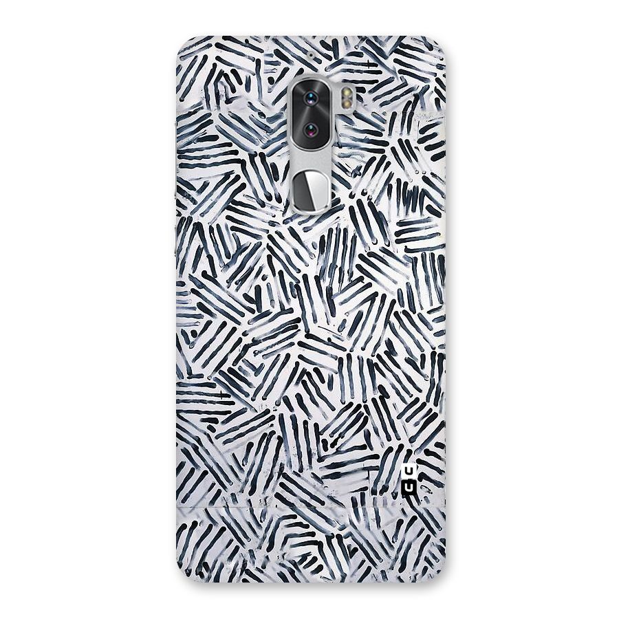 Black Tiny Uneven Back Case for Coolpad Cool 1