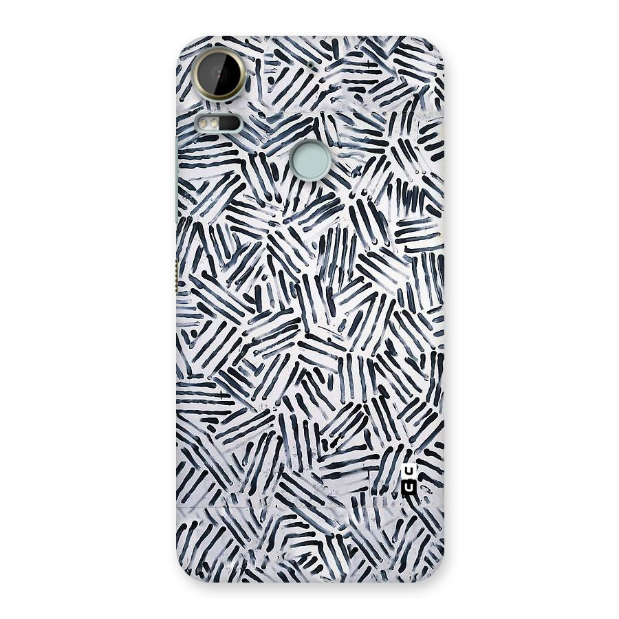 Black Tiny Uneven Back Case for Desire 10 Pro