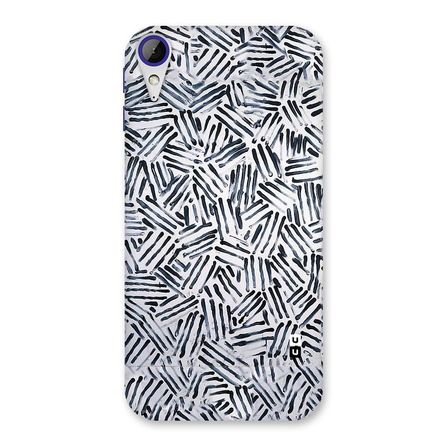 Black Tiny Uneven Back Case for Desire 830