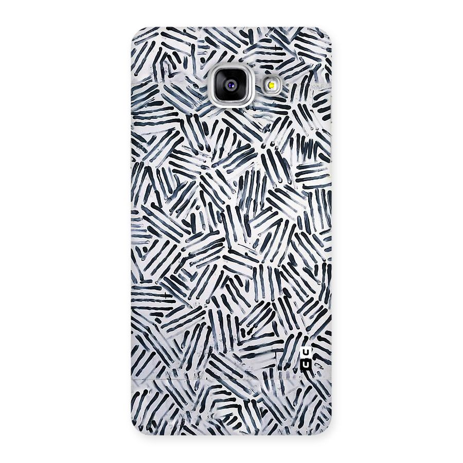 Black Tiny Uneven Back Case for Galaxy A5 2016