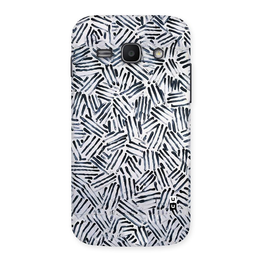 Black Tiny Uneven Back Case for Galaxy Ace 3