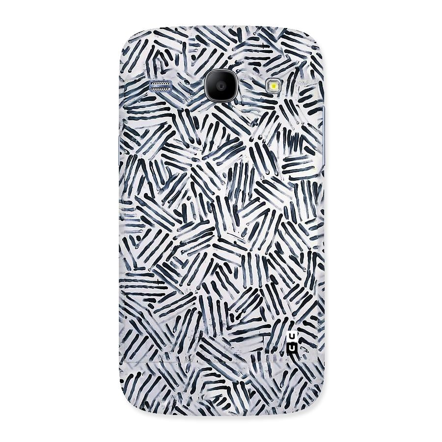 Black Tiny Uneven Back Case for Galaxy Core