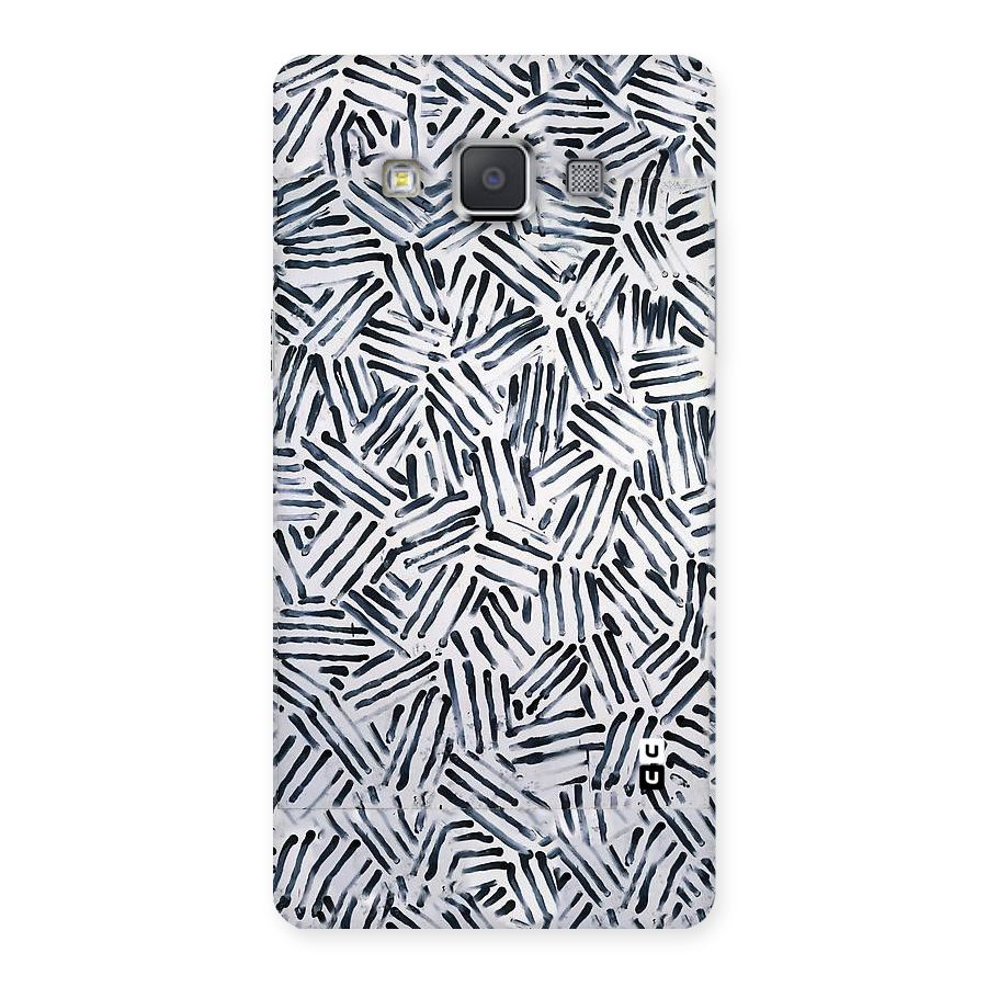 Black Tiny Uneven Back Case for Galaxy Grand Max