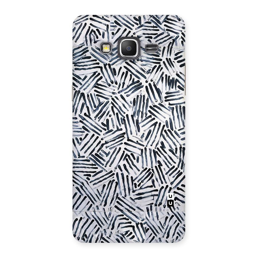 Black Tiny Uneven Back Case for Galaxy Grand Prime