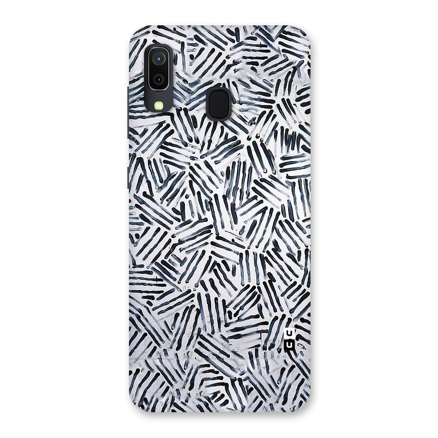 Black Tiny Uneven Back Case for Galaxy M10s