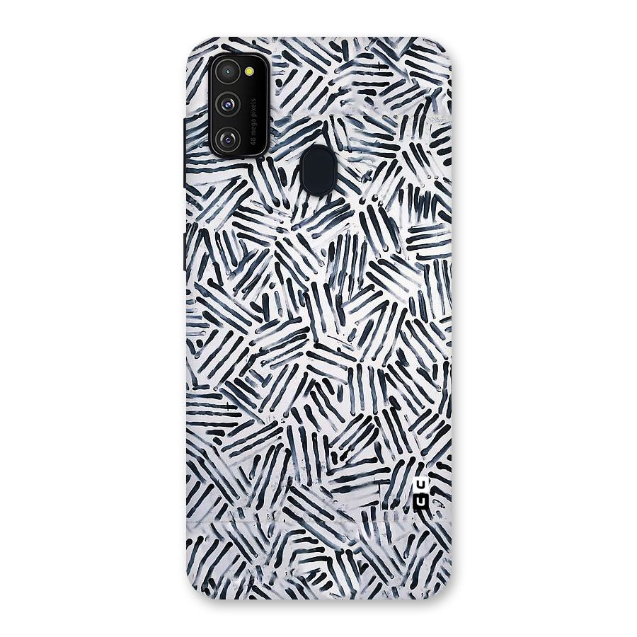 Black Tiny Uneven Back Case for Galaxy M30s