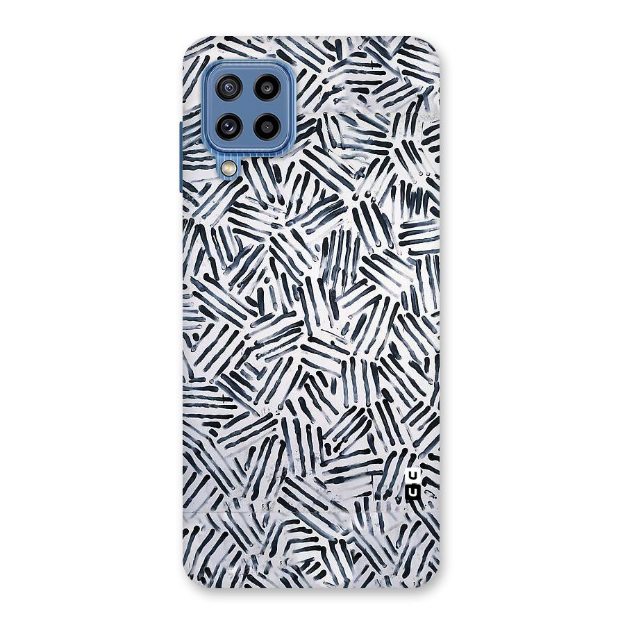 Black Tiny Uneven Back Case for Galaxy M32