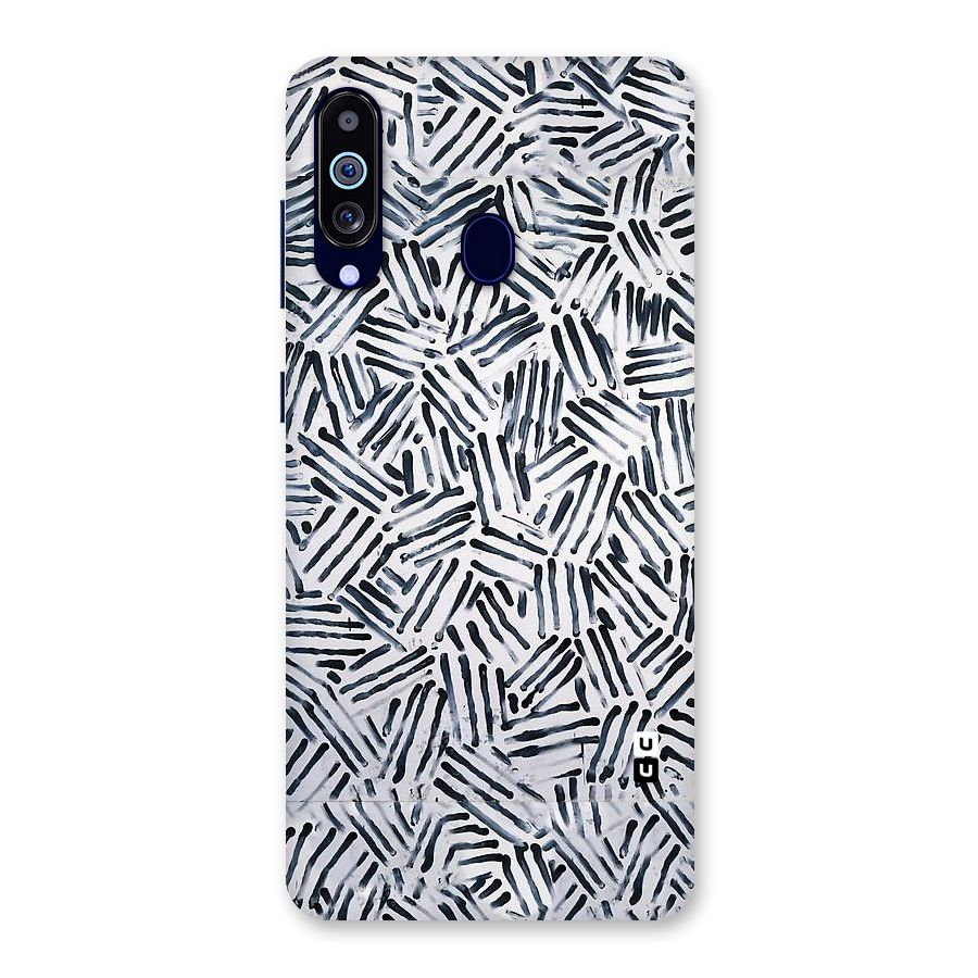 Black Tiny Uneven Back Case for Galaxy M40