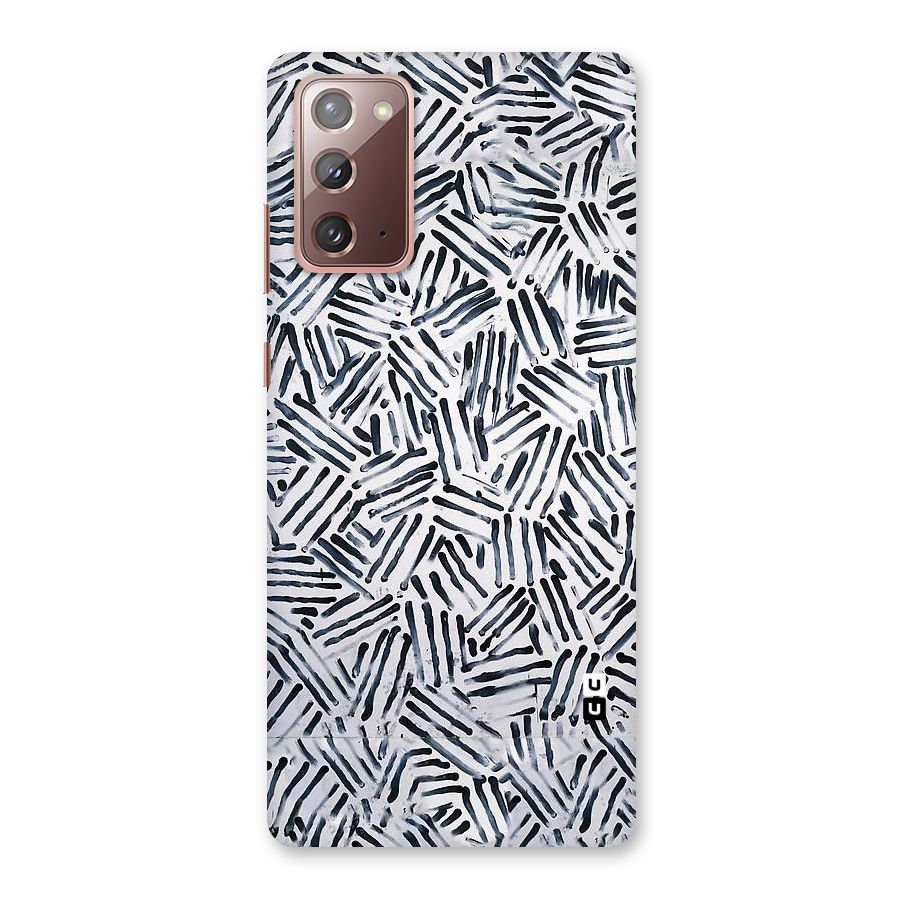 Black Tiny Uneven Back Case for Galaxy Note 20