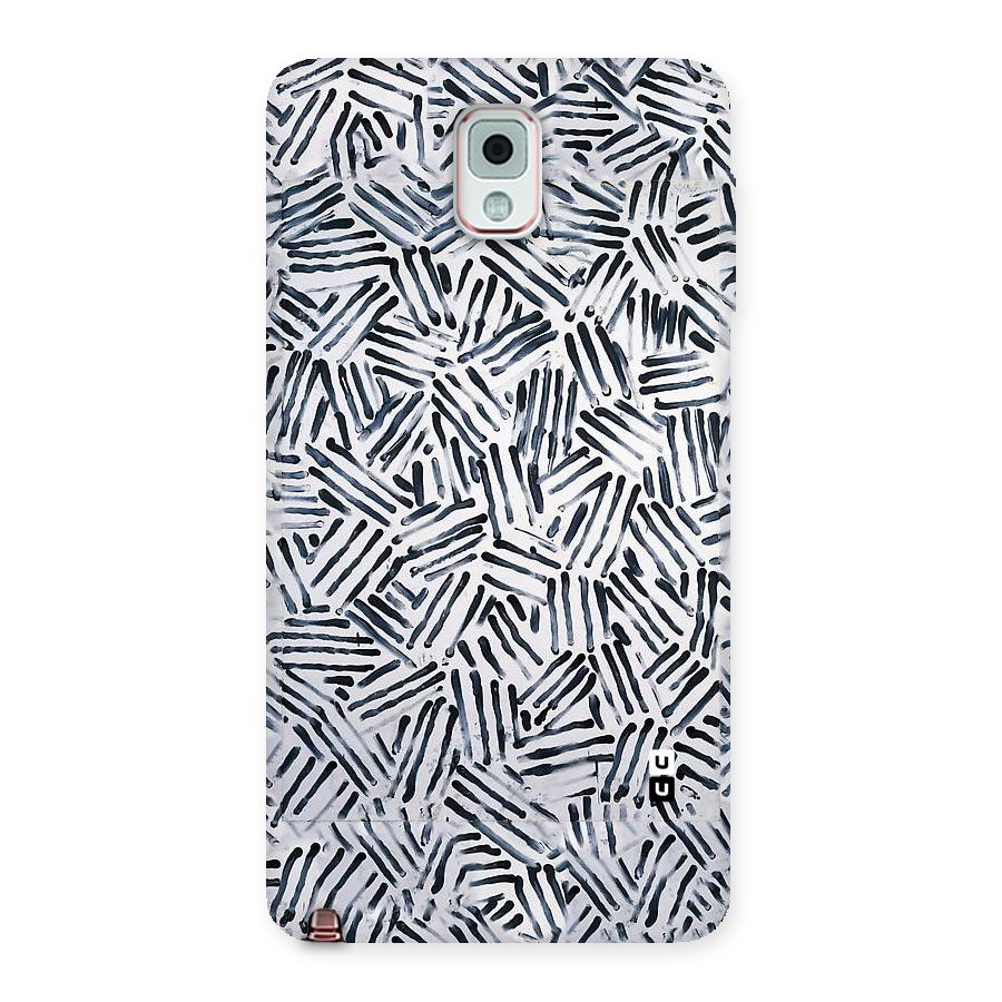 Black Tiny Uneven Back Case for Galaxy Note 3