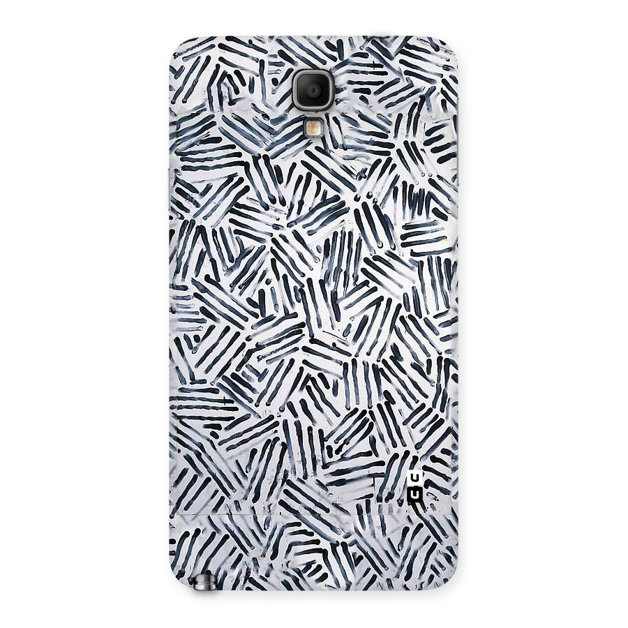 Black Tiny Uneven Back Case for Galaxy Note 3 Neo