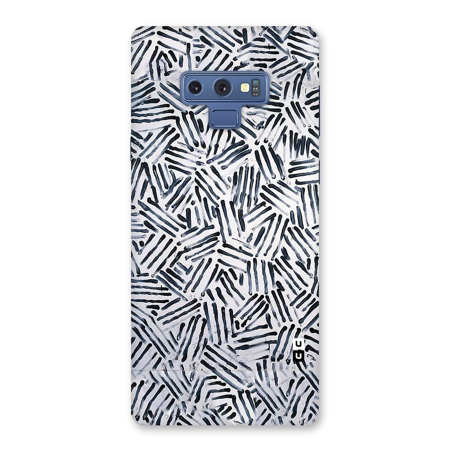 Black Tiny Uneven Back Case for Galaxy Note 9