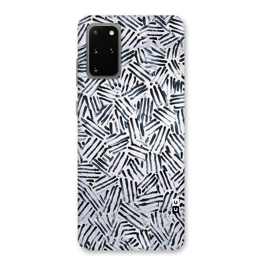 Black Tiny Uneven Back Case for Galaxy S20 Plus