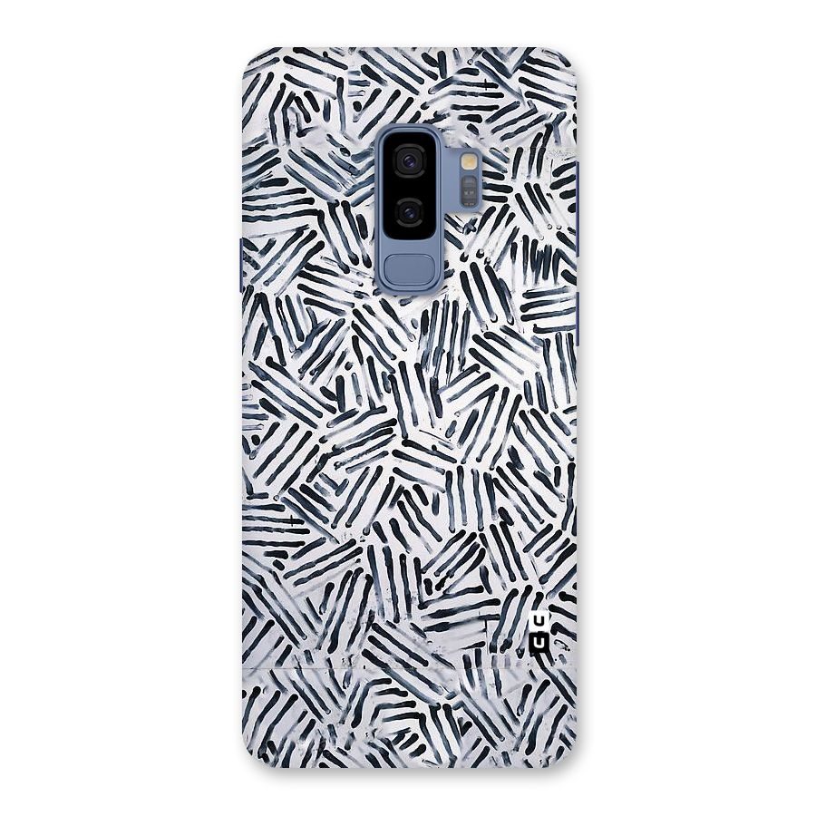 Black Tiny Uneven Back Case for Galaxy S9 Plus