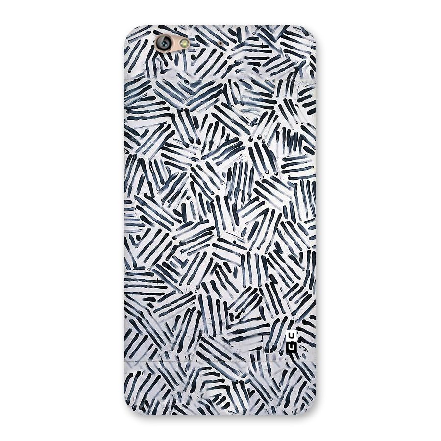 Black Tiny Uneven Back Case for Gionee S6