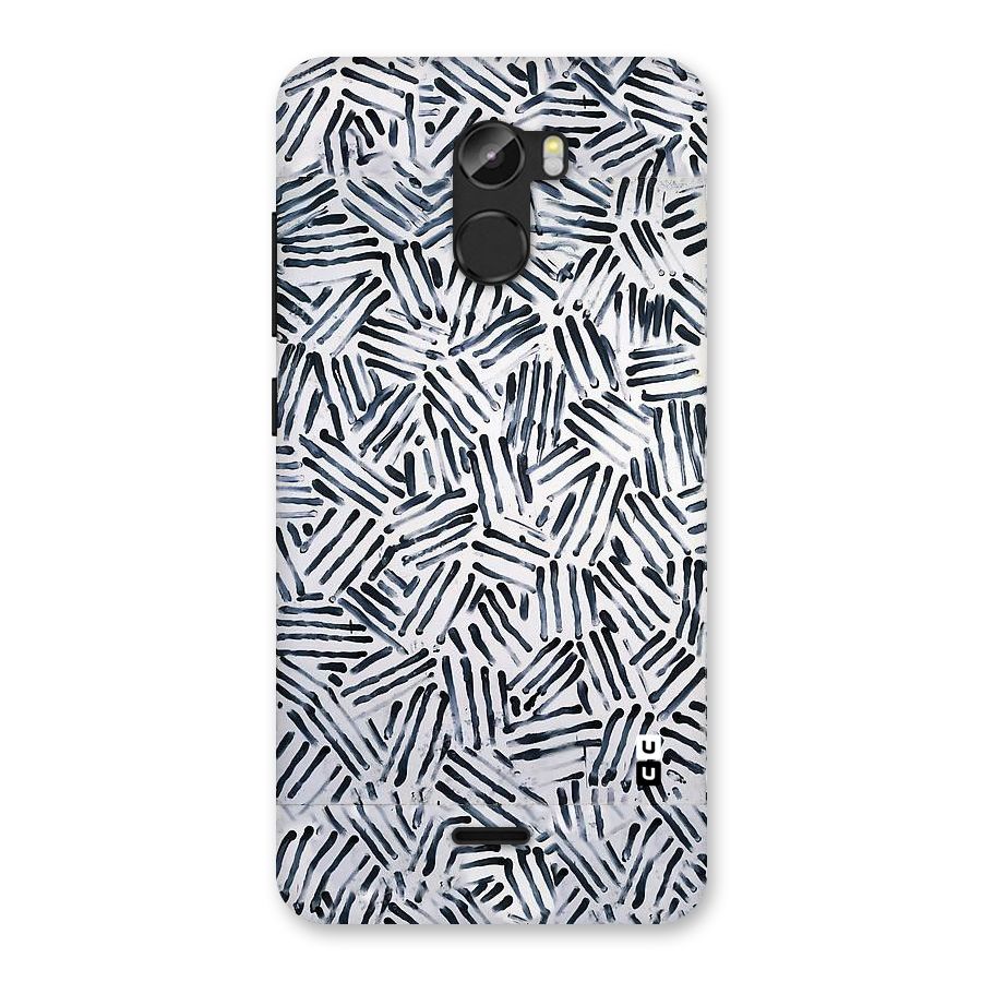Black Tiny Uneven Back Case for Gionee X1