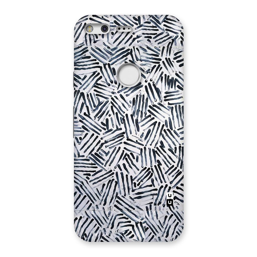 Black Tiny Uneven Back Case for Google Pixel