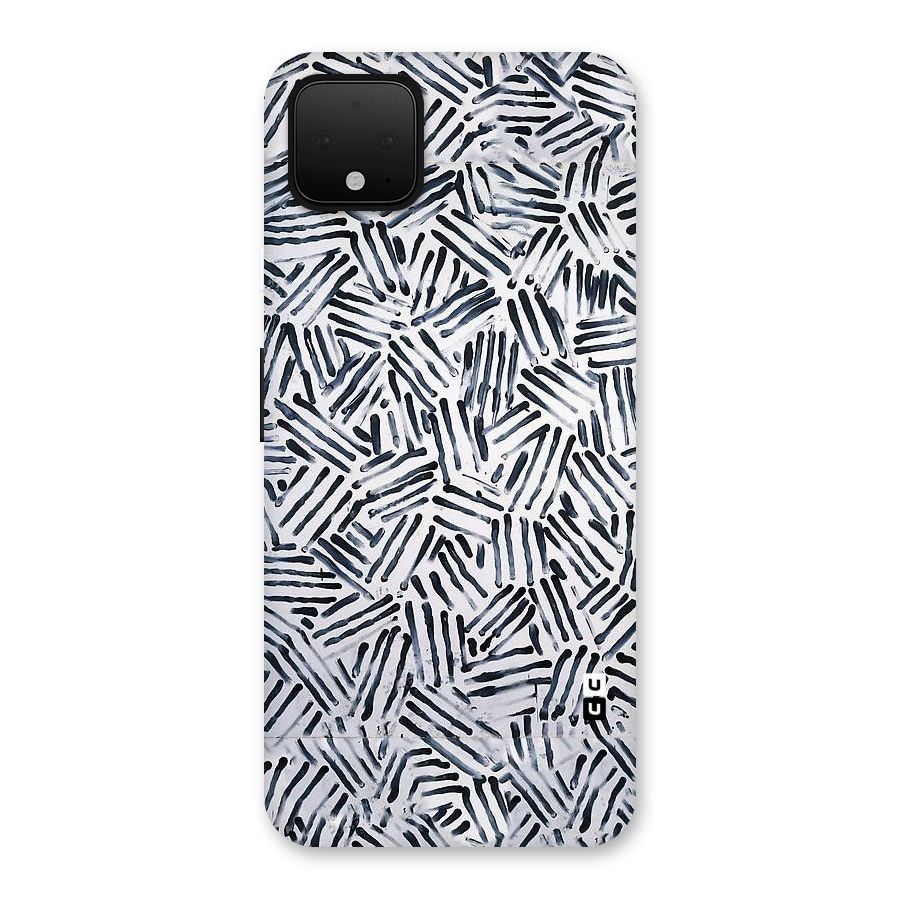 Black Tiny Uneven Back Case for Google Pixel 4 XL