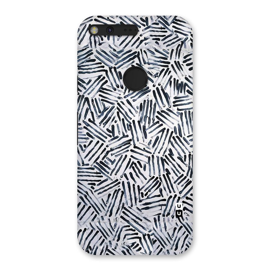 Black Tiny Uneven Back Case for Google Pixel XL