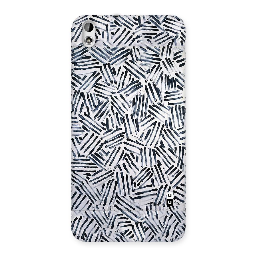 Black Tiny Uneven Back Case for HTC Desire 816g