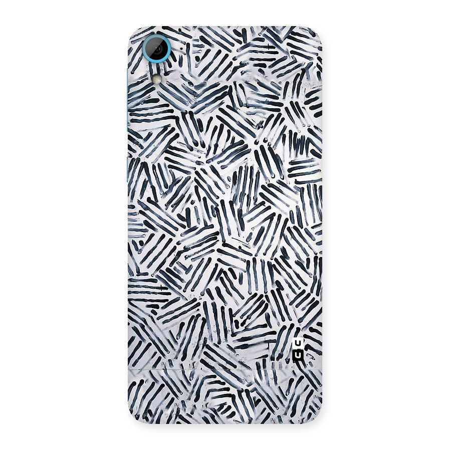 Black Tiny Uneven Back Case for HTC Desire 826